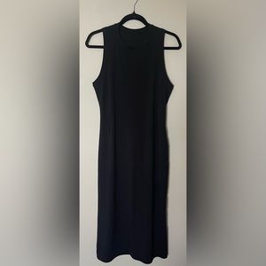 Lululemon NWOT All Aligned Midi Dress sz 6 black
